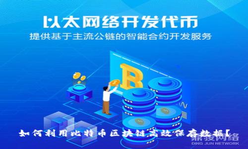 如何利用比特币区块链高效保存数据？